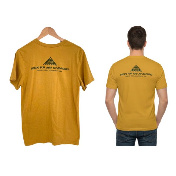 Eddyline Brewery T-Shirt Men Medium Crank Yanker India Pale Ale Beer MTB - Picture 2 of 15